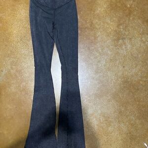 Black Flared Women's leggings